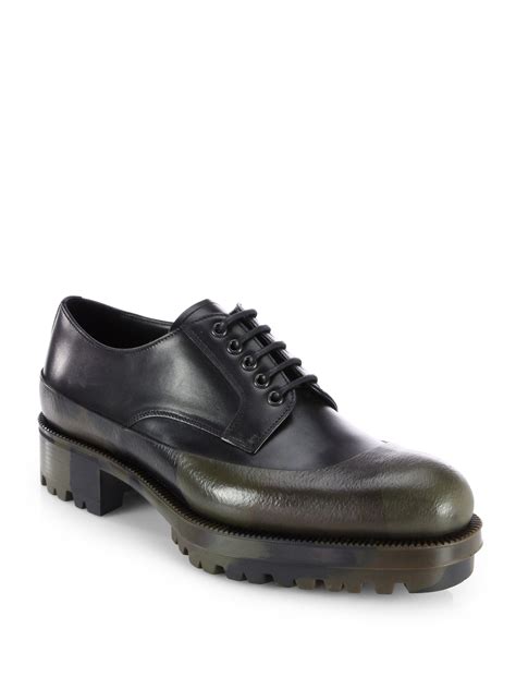 platform prada men|Prada lace ups.